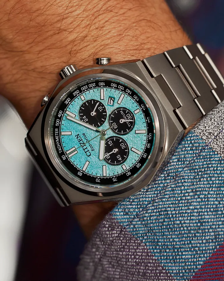 Zenshin Chrono Dial Super Titanium Bracelet CA4610-85M | CITIZEN Zenshin Chrono Dial Super Titanium Bracelet CA4610-85M | CITIZEN